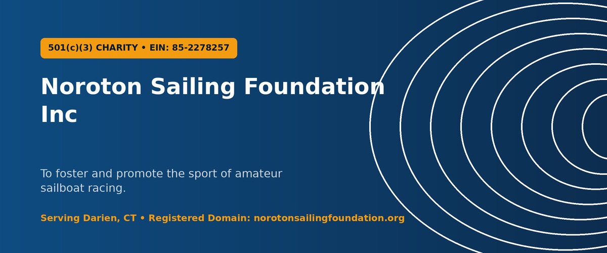 Noroton Sailing Foundation Inc Official Banner